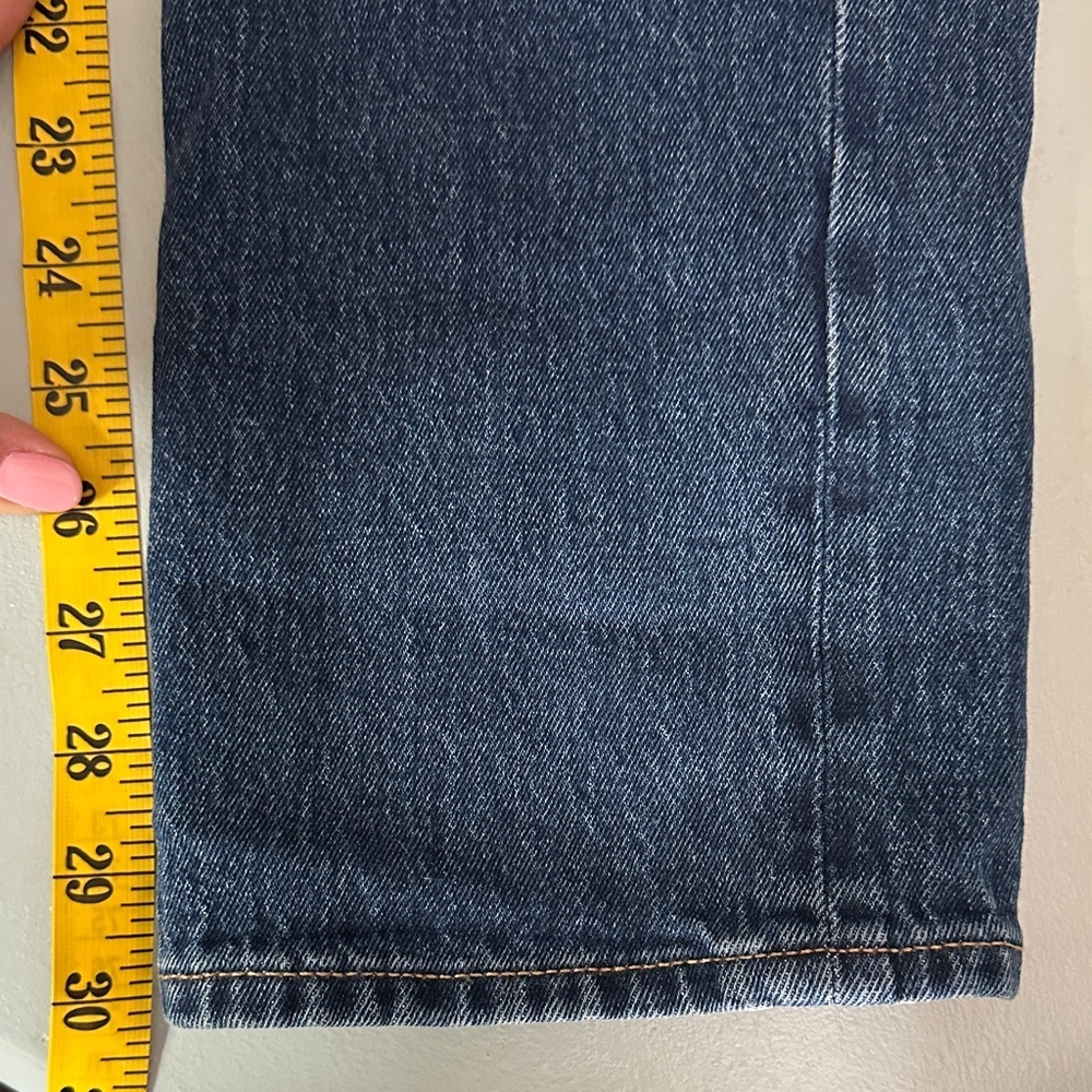 Favorite Cut Denim Dark Wash Classic Women’s 29 Slim Leg Straight Casual - Picture 12 of 13